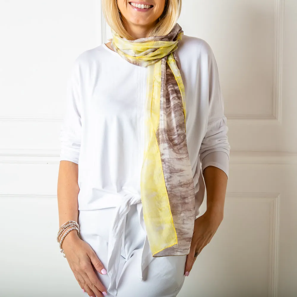 100% Silk Demi Scarf