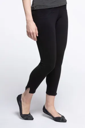 Audrey Cropped Bamboo & Organic Cotton Pencil Pant