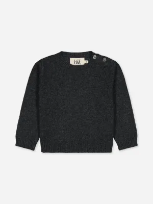 BABY SWEATER ANTHRACITE