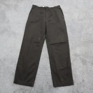 Banana Republic Mens Classic Straight Leg Chino Pants Mid Rise Brown Size 33X32