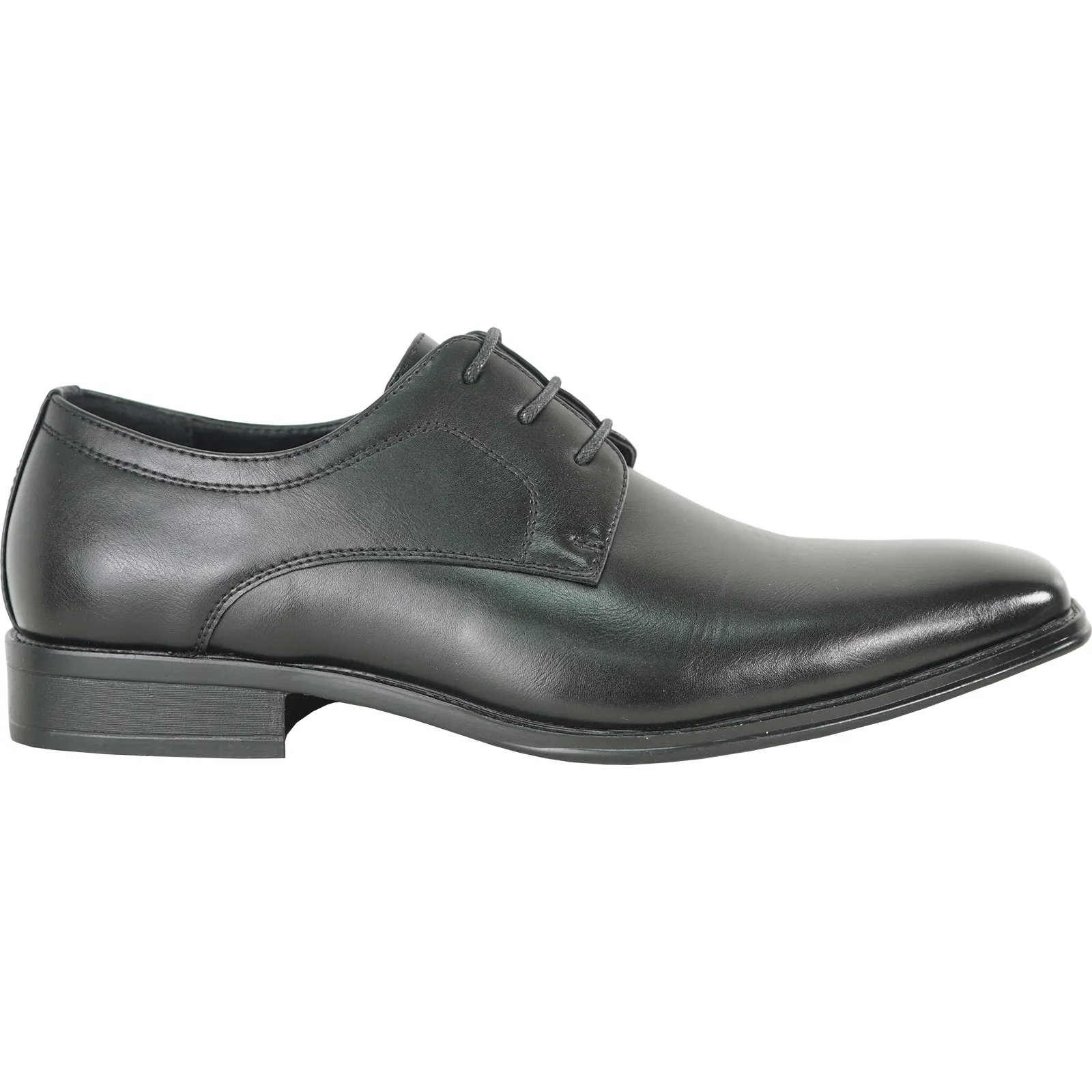 BRAVO Men Dress Shoe MILANO-8 Oxford Shoe Black