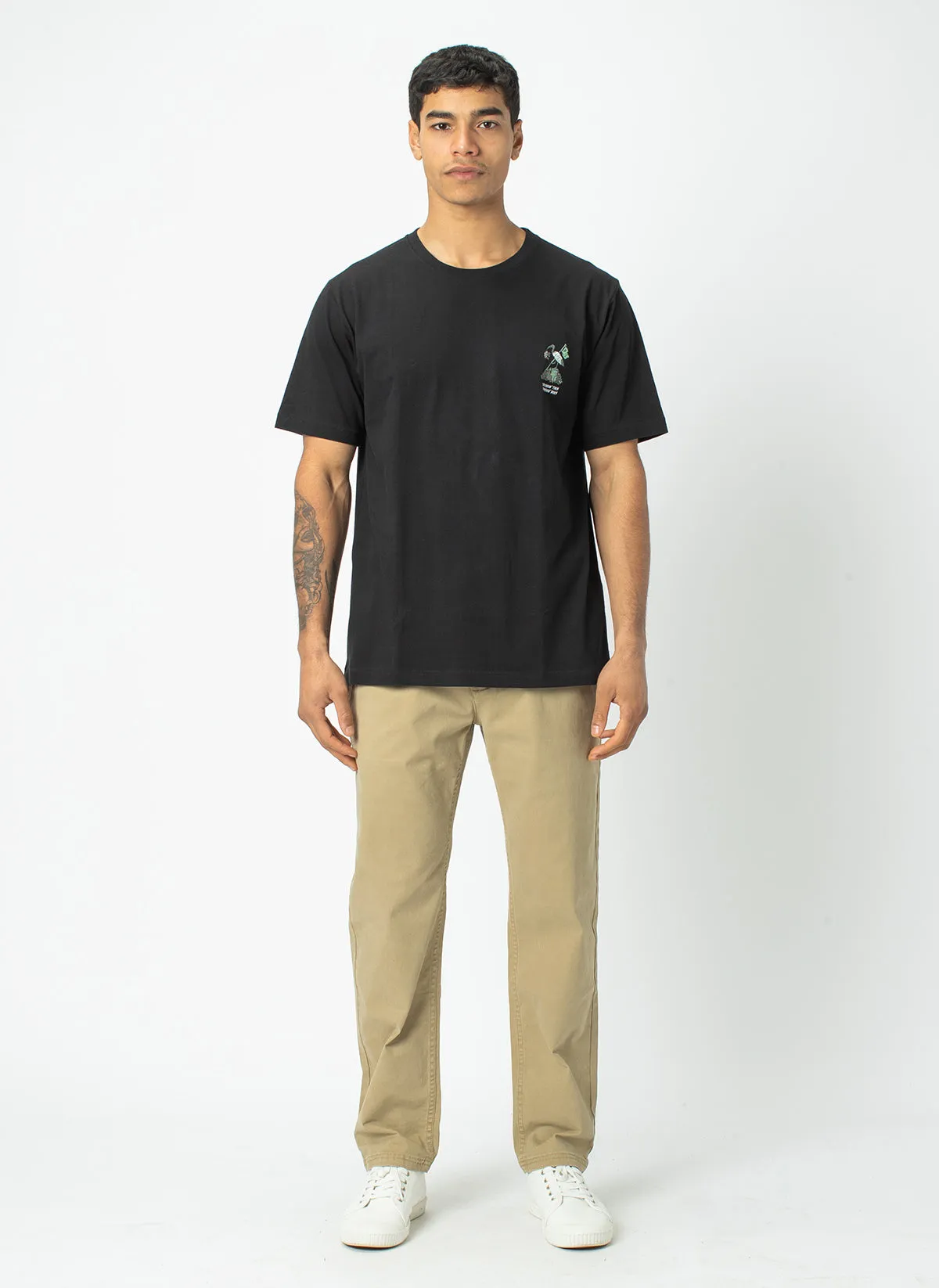 B.Relaxed Chino Tan