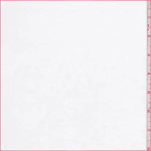 Bright White Satin Fabric