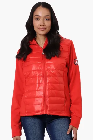 Canada Weather Gear Quilted Nylon Lightweight Jacket - Red