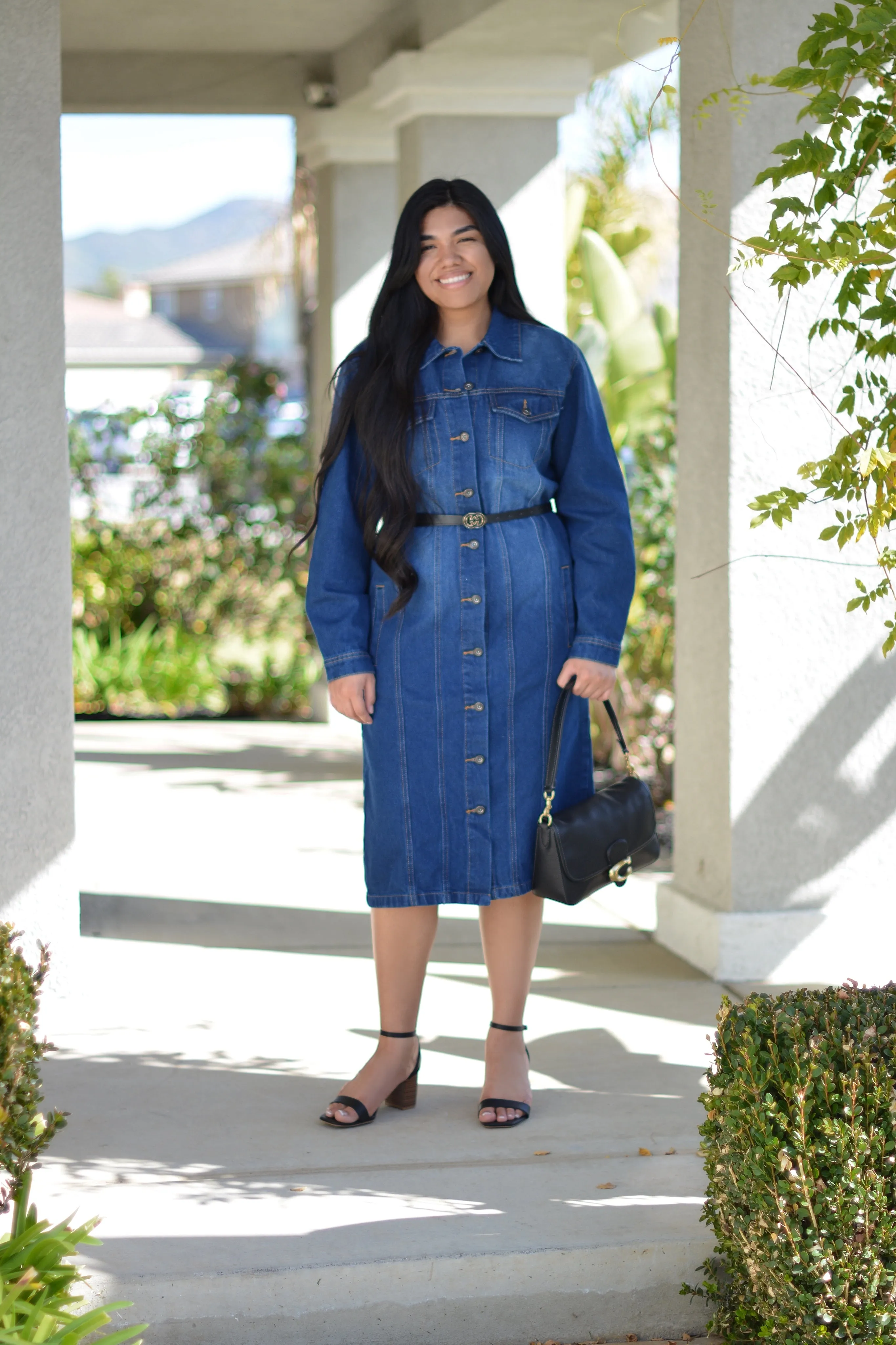 Cara Indigo Denim Dress & Jacket