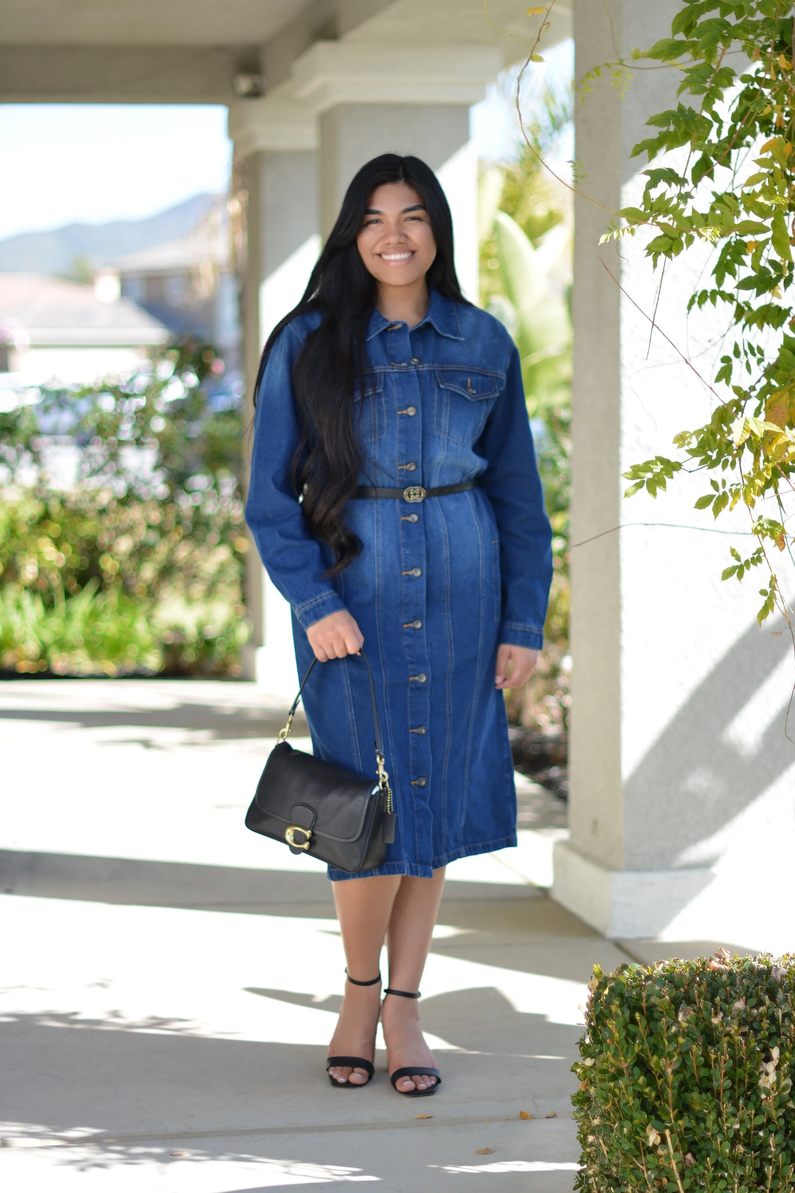 Cara Indigo Denim Dress & Jacket