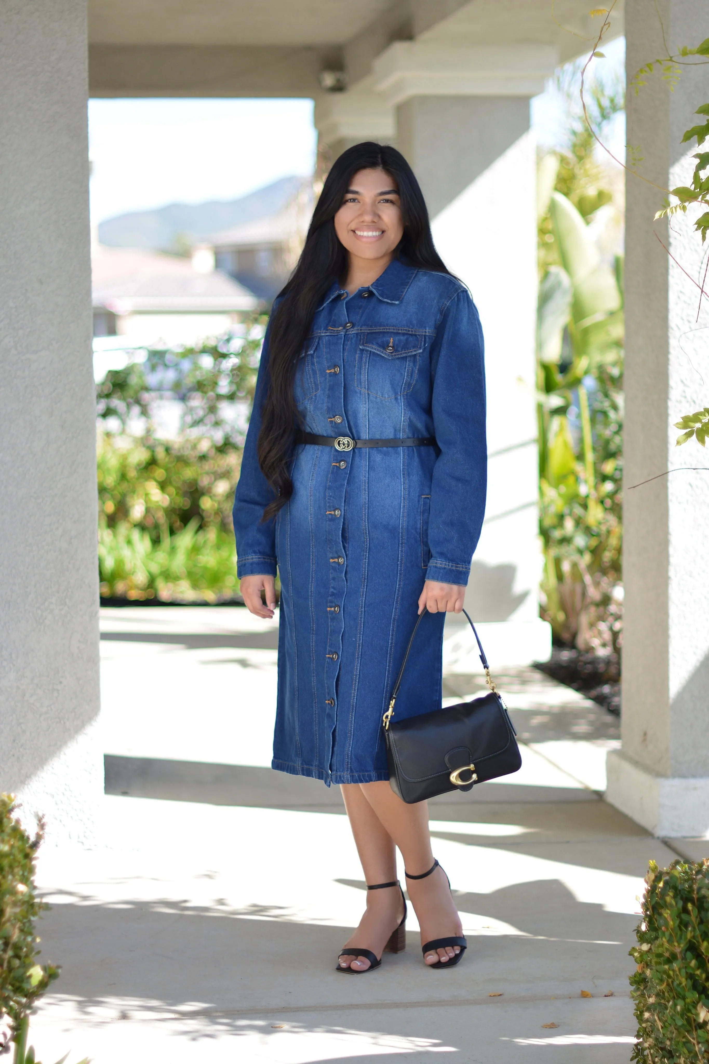 Cara Indigo Denim Dress & Jacket