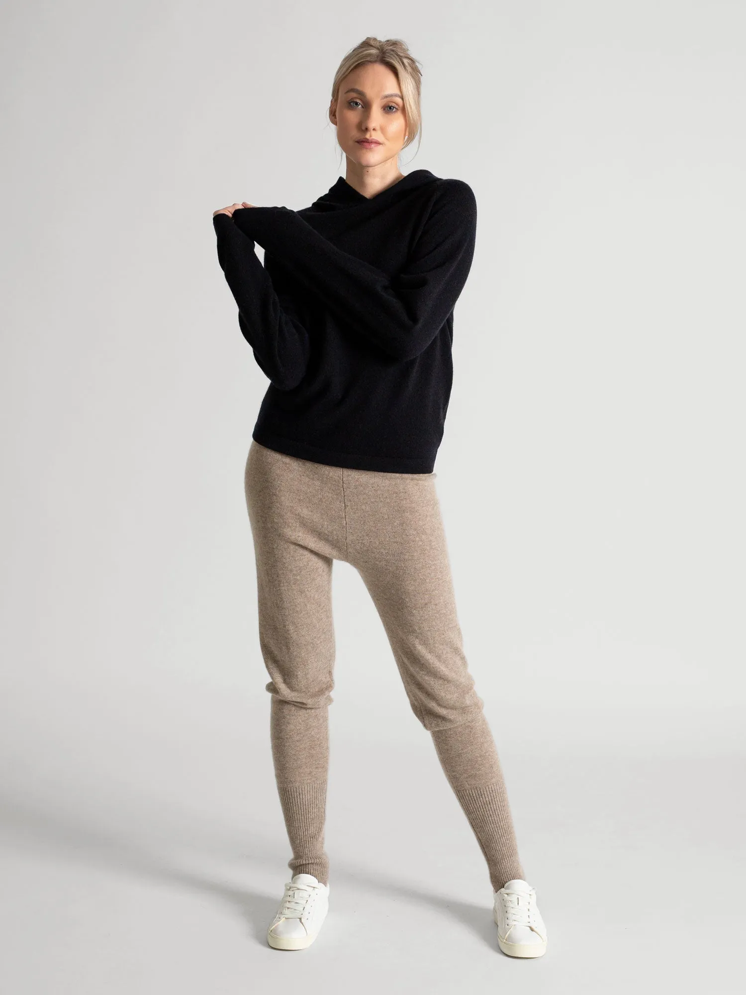 Cashmere sweater "Ada" - black