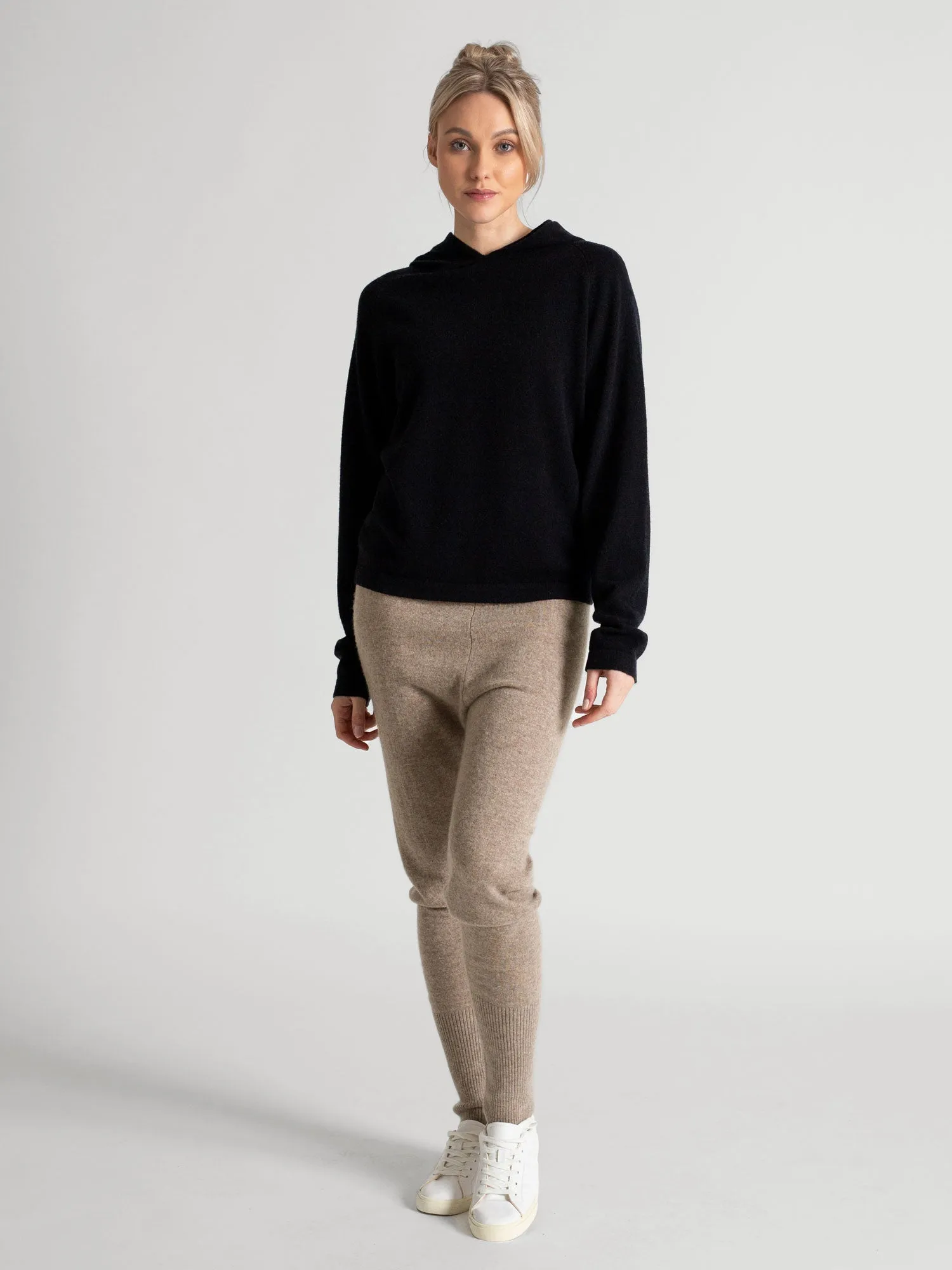 Cashmere sweater "Ada" - black