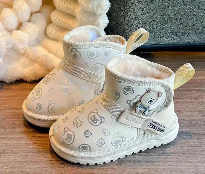 Children's Casual Shoes - Cute Bear Short Boots for Boys & Girls - TSS254