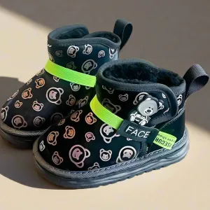 Children's Casual Shoes - Cute Bear Short Boots for Boys & Girls - TSS254