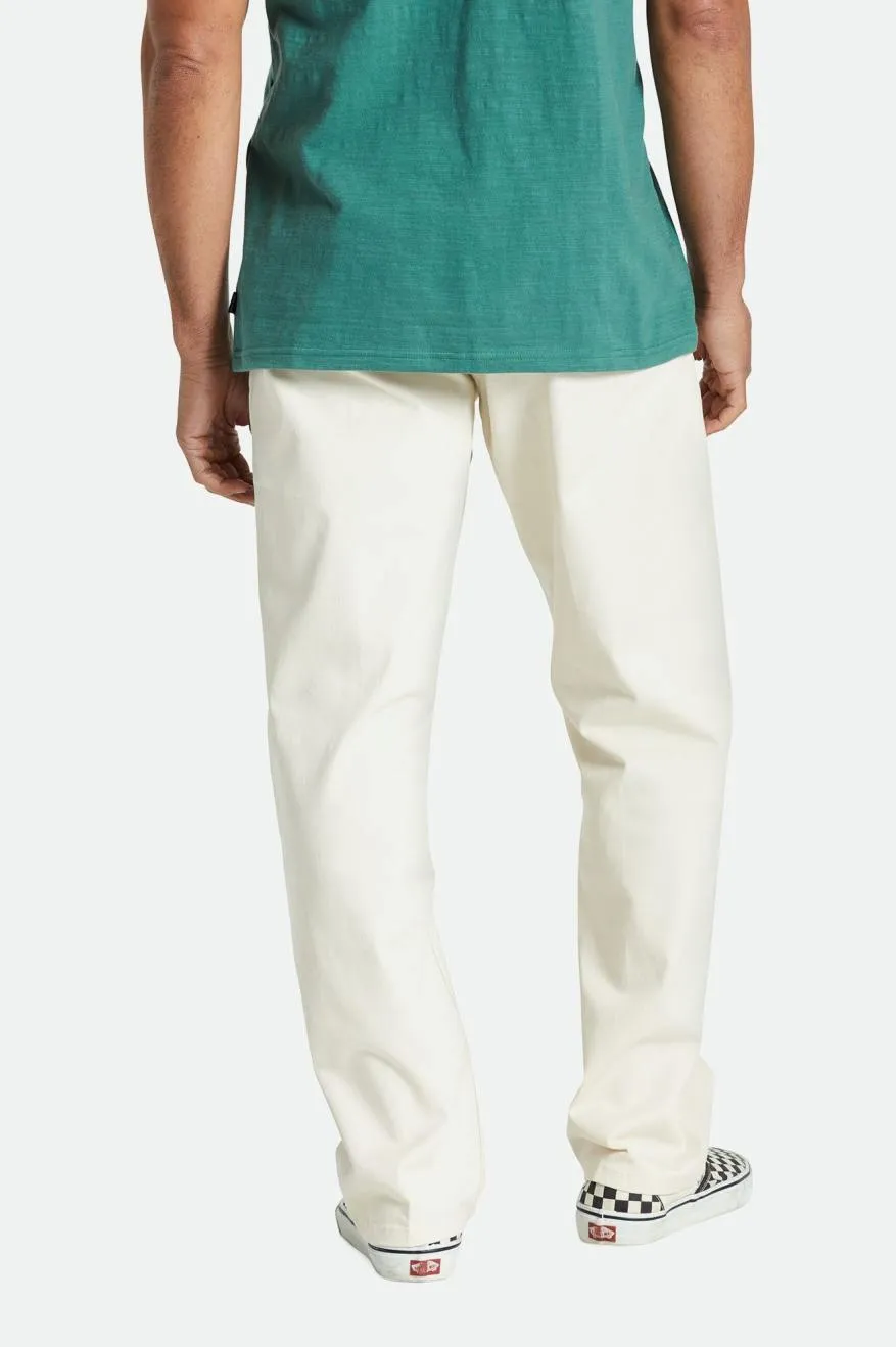 Choice Chino Relaxed Pant - Whitecap