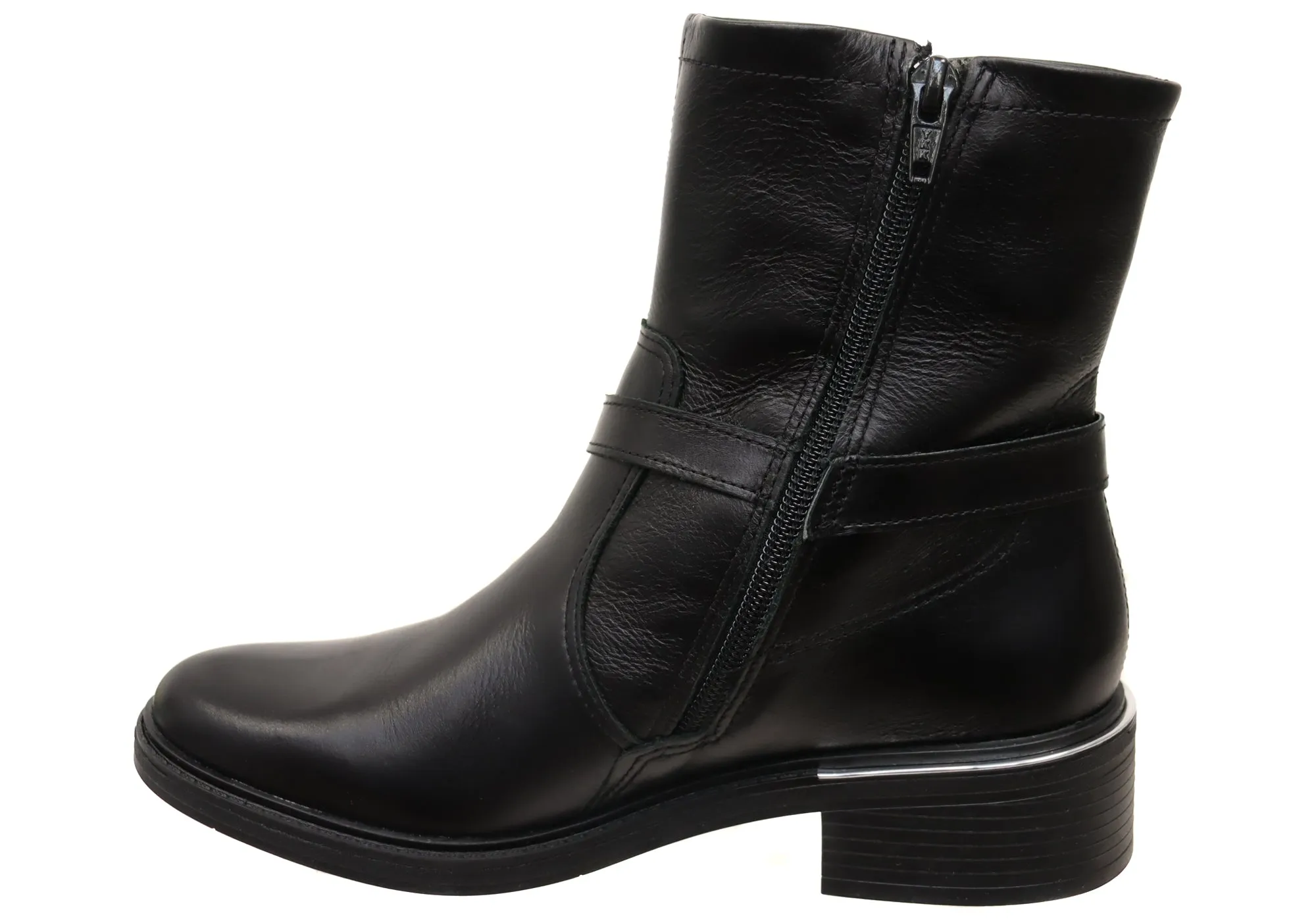 Comfortflex Belinda Womens Brazilian Comfortable Leather Ankle Boots