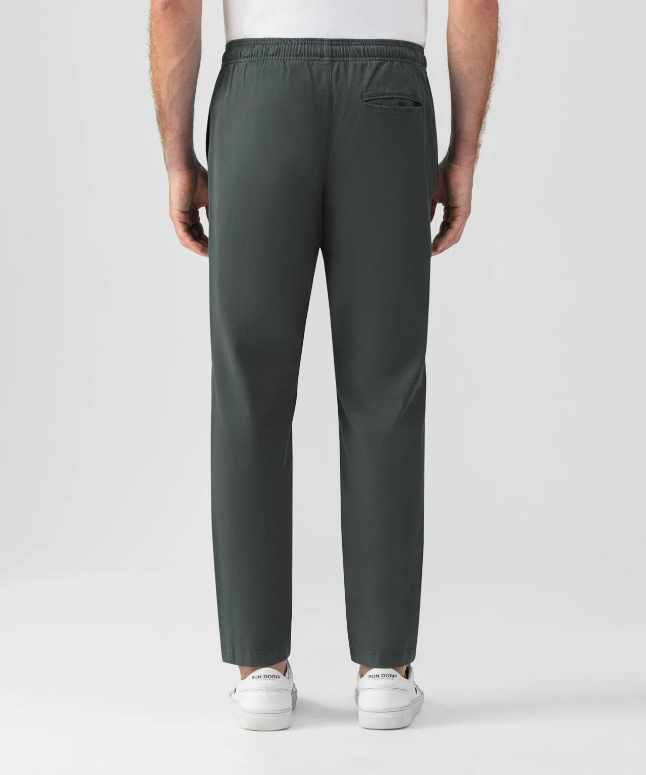 Cotton Sports Chino Pants: Green Shadow