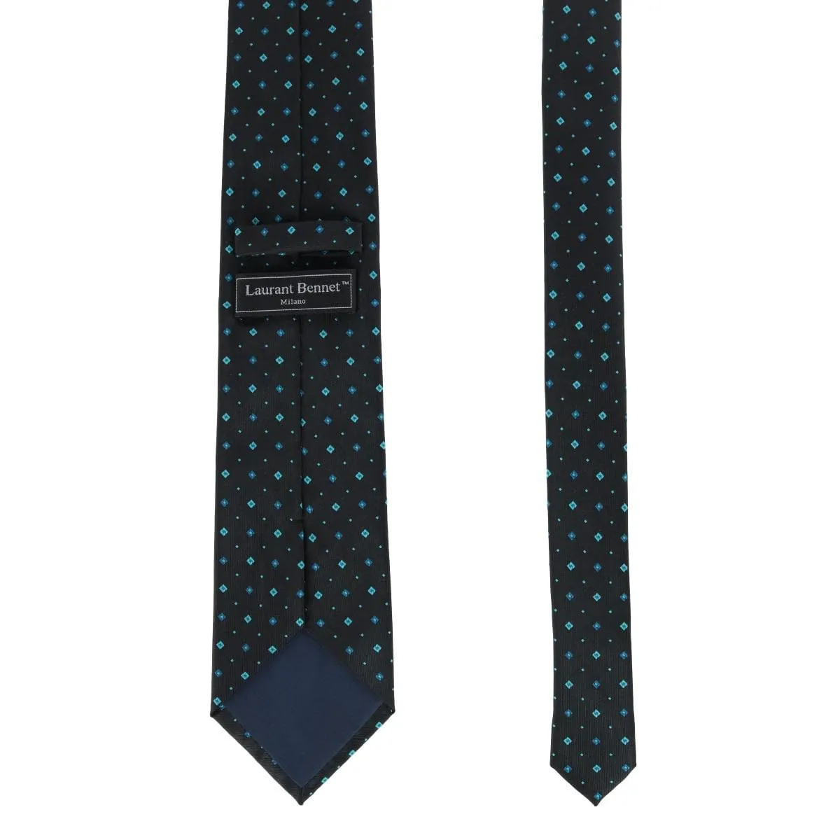 CTM® Men's Neat Print Tie