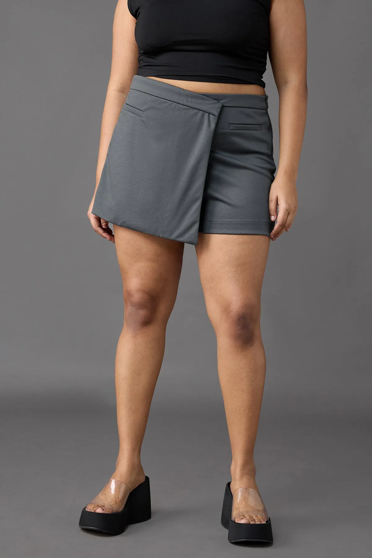 Curve The 24 Grey Skort