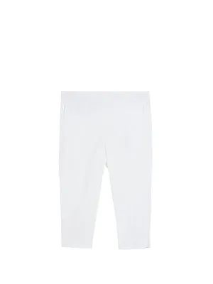 Dilara Capri Pant / White