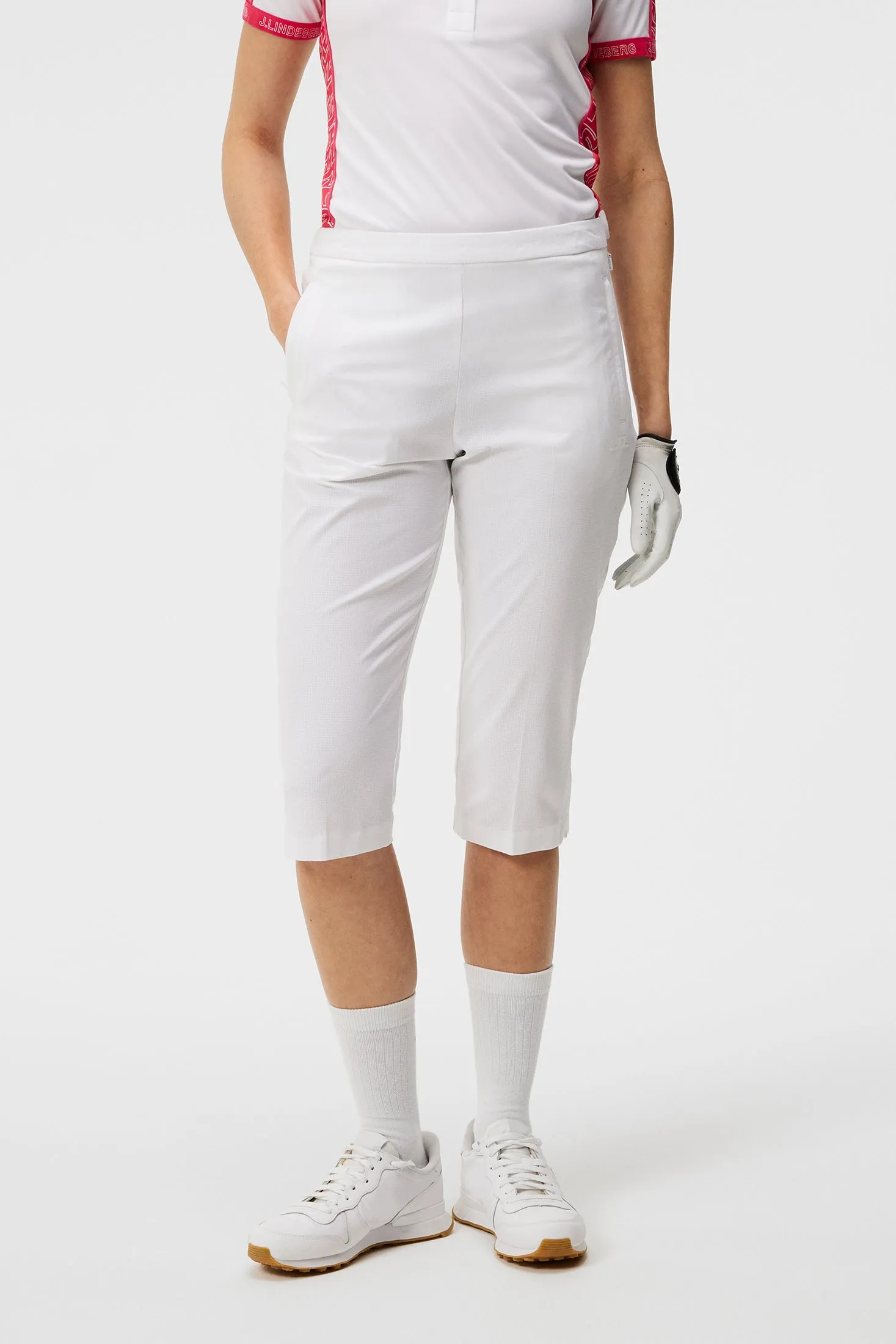 Dilara Capri Pant / White