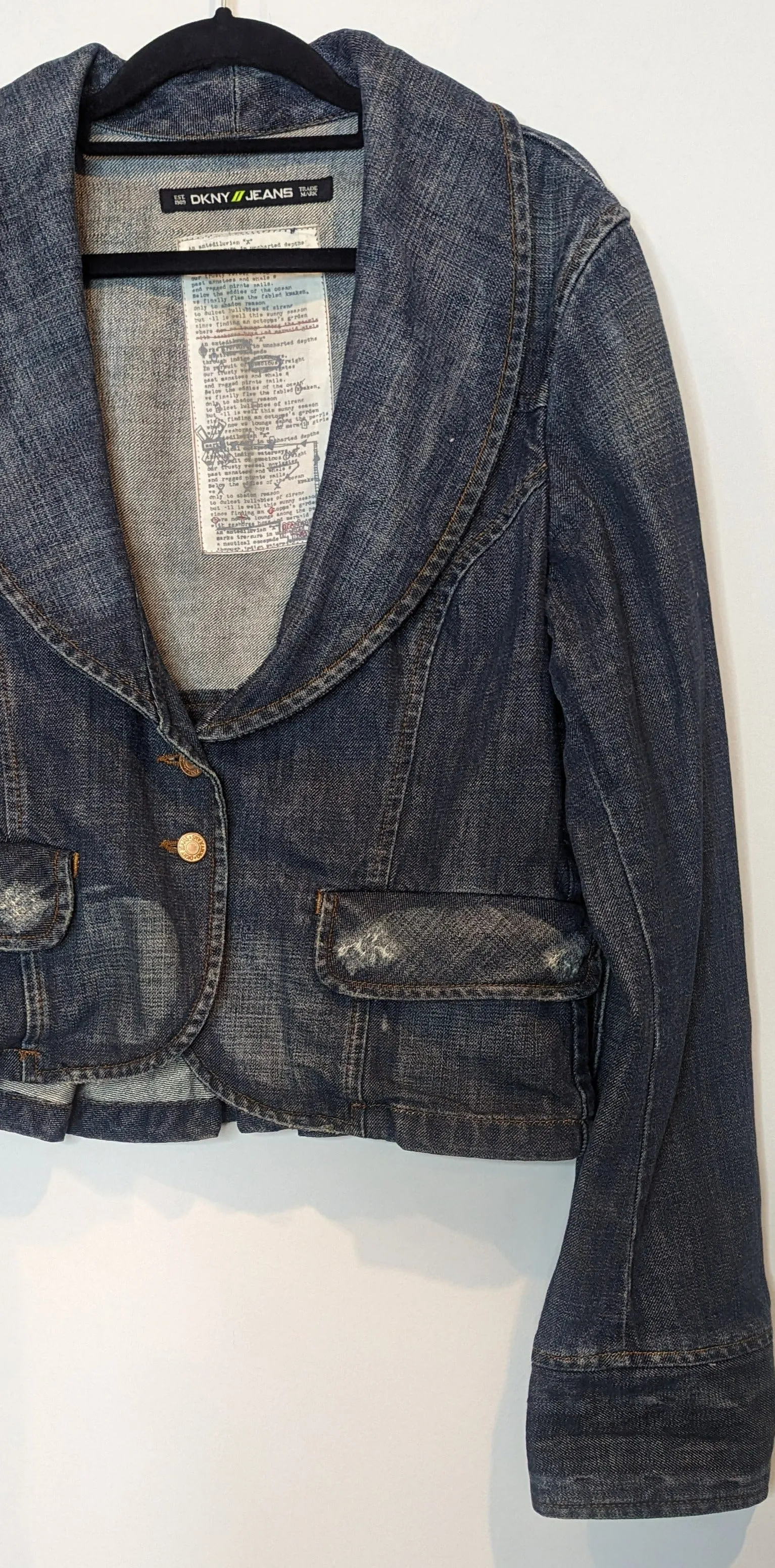 DKNY Vintage 90's 00's Denim Jacket