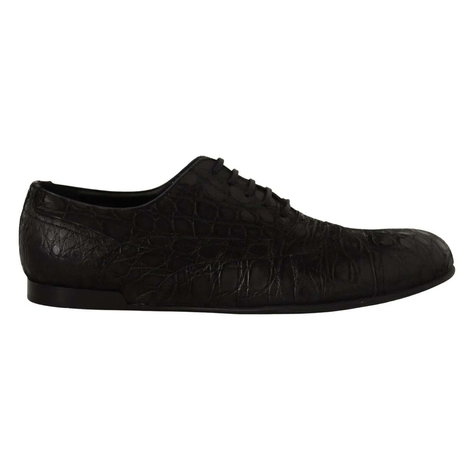 Dolce & Gabbana Elegant Exotic Leather Oxford Shoes