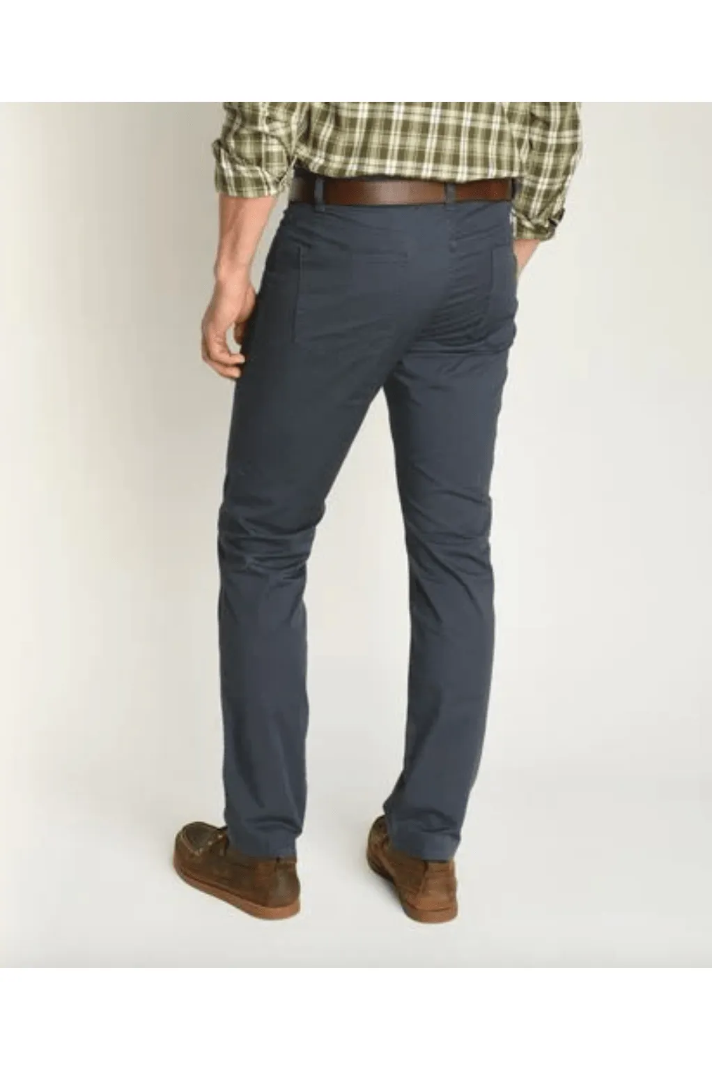 Duck Head Shoreline Five-Pocket Washed Navy