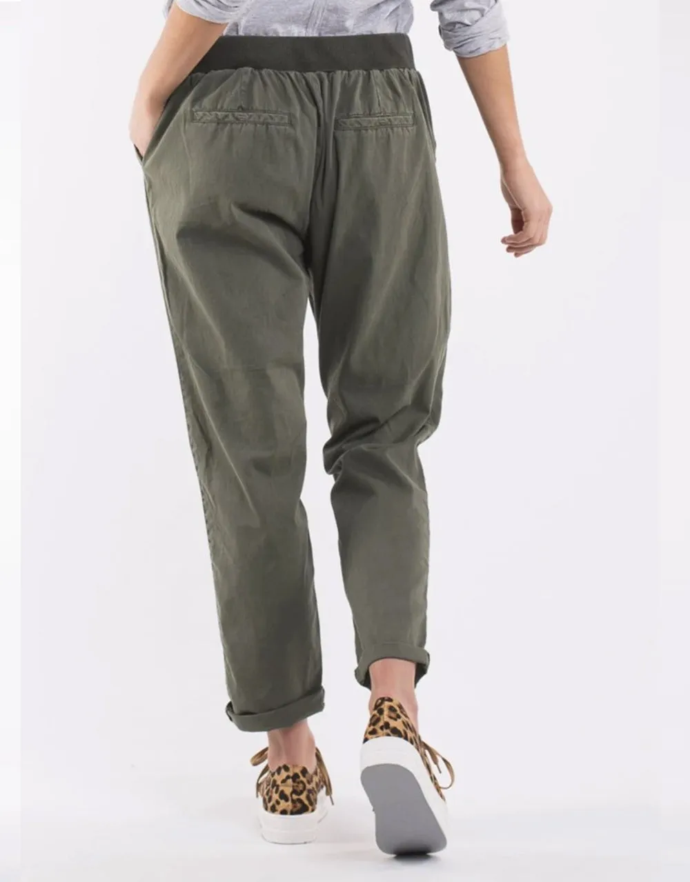 Elm - Adelyn Chino Pant - Khaki