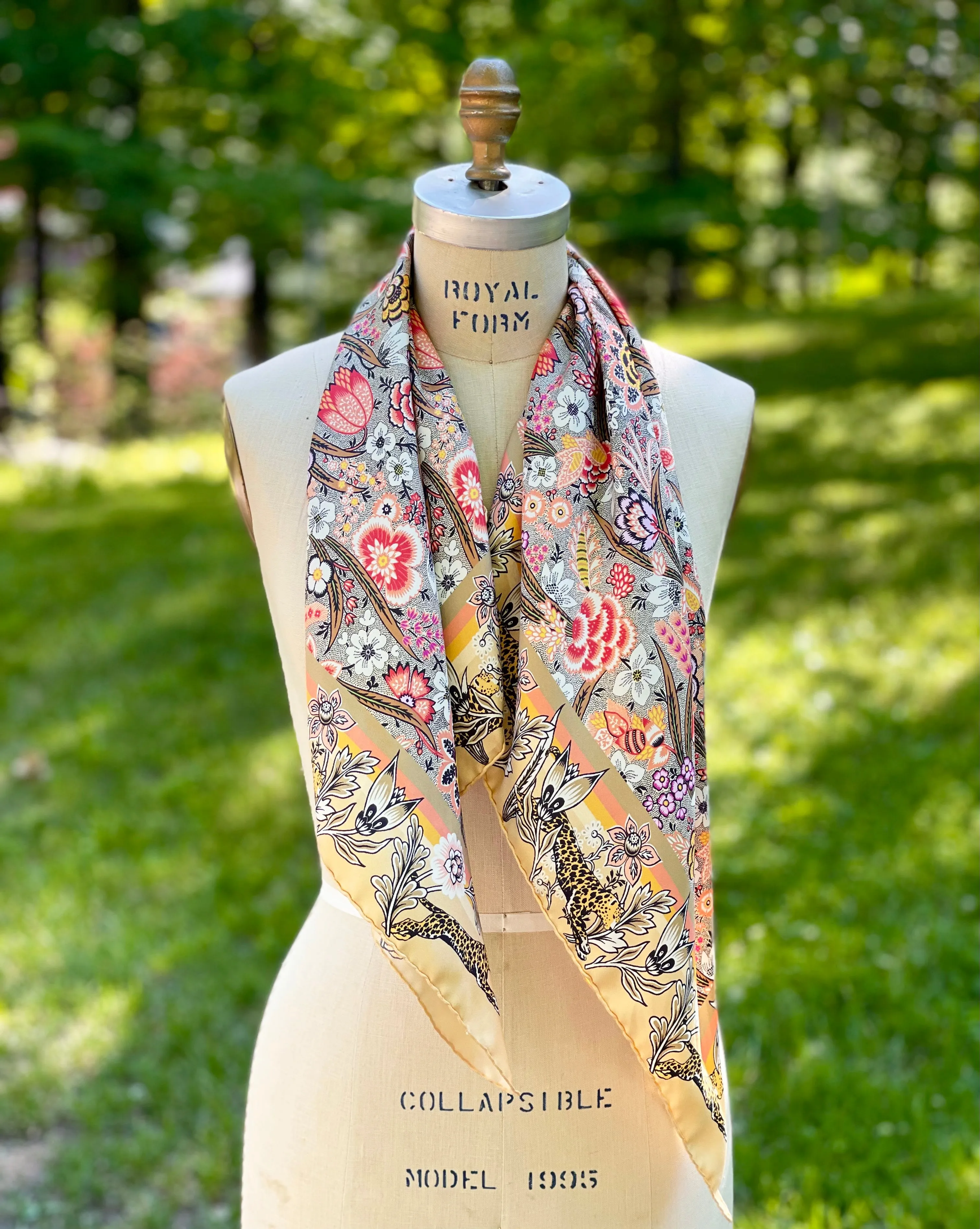 Elwyn New York Verdant Romp Scarf