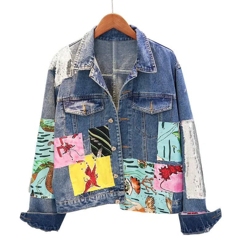 Embroidered Denim Jacket