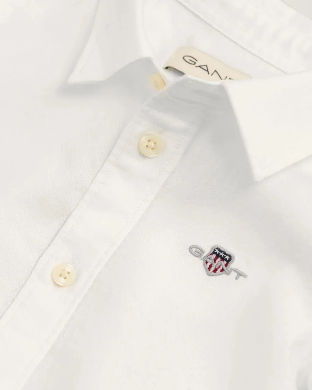 GANT WHITE OXFORD SHIRT