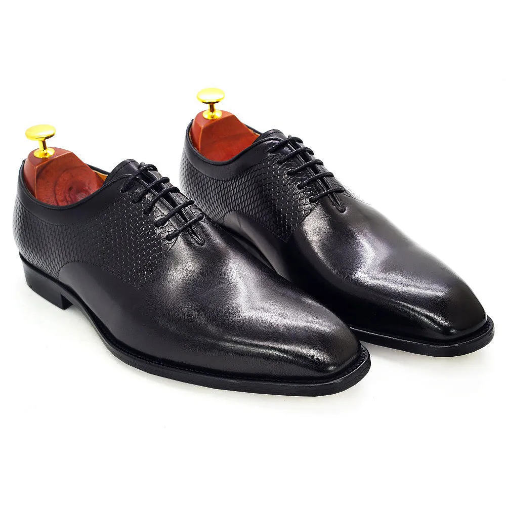 Genuine Leather Formal Brock Oxford Shoes