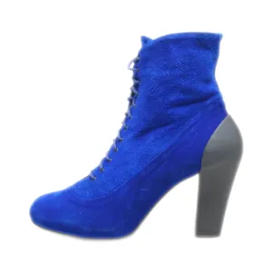 Geox Ankle Boots Fabric Blue Colour For Women