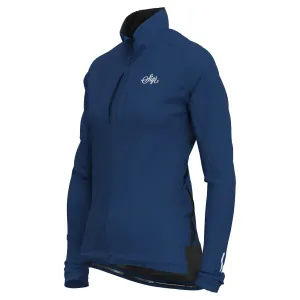 Gotlandsleden Tour Women's Blue Merino Softshell Cycling Jacket