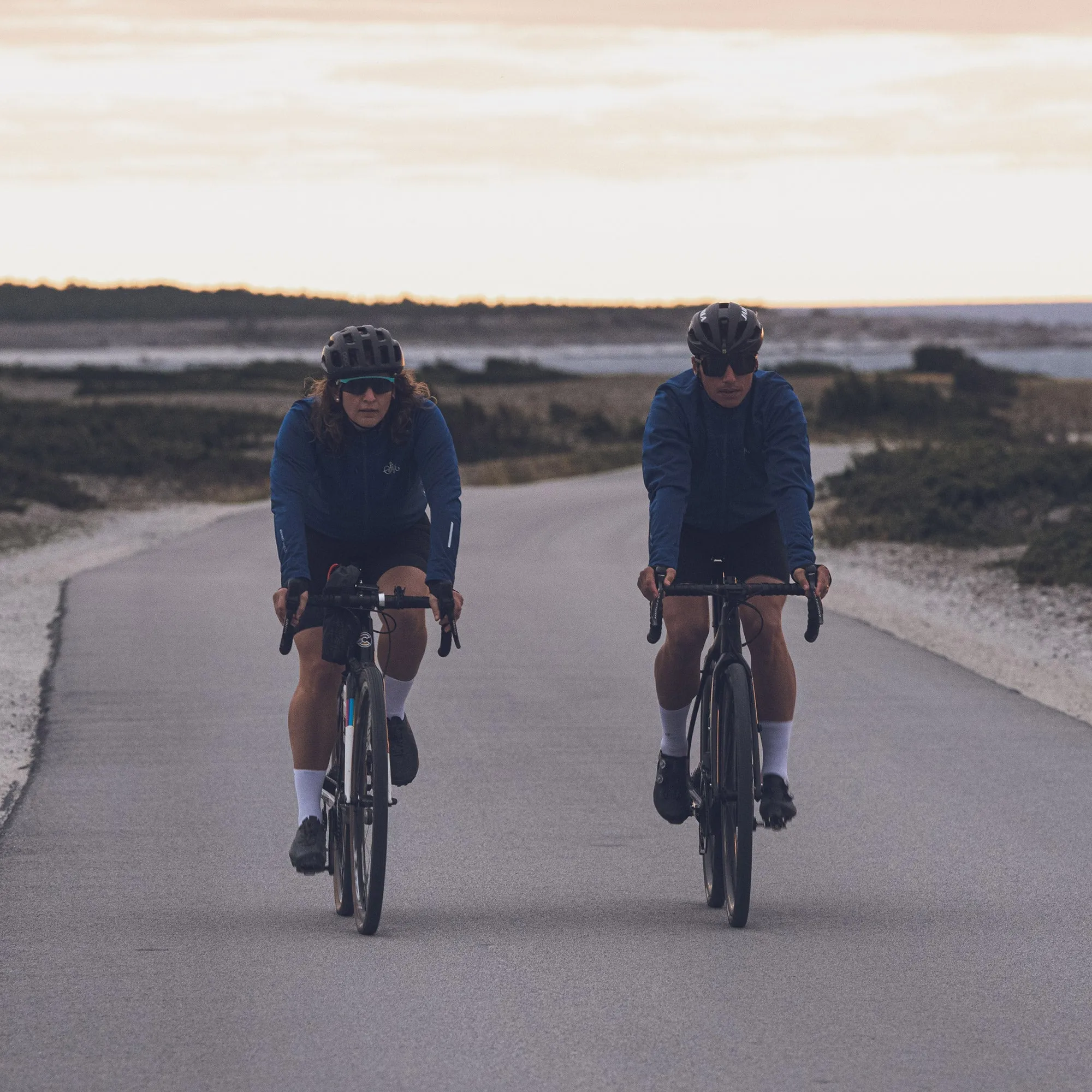 Gotlandsleden Tour Women's Blue Merino Softshell Cycling Jacket