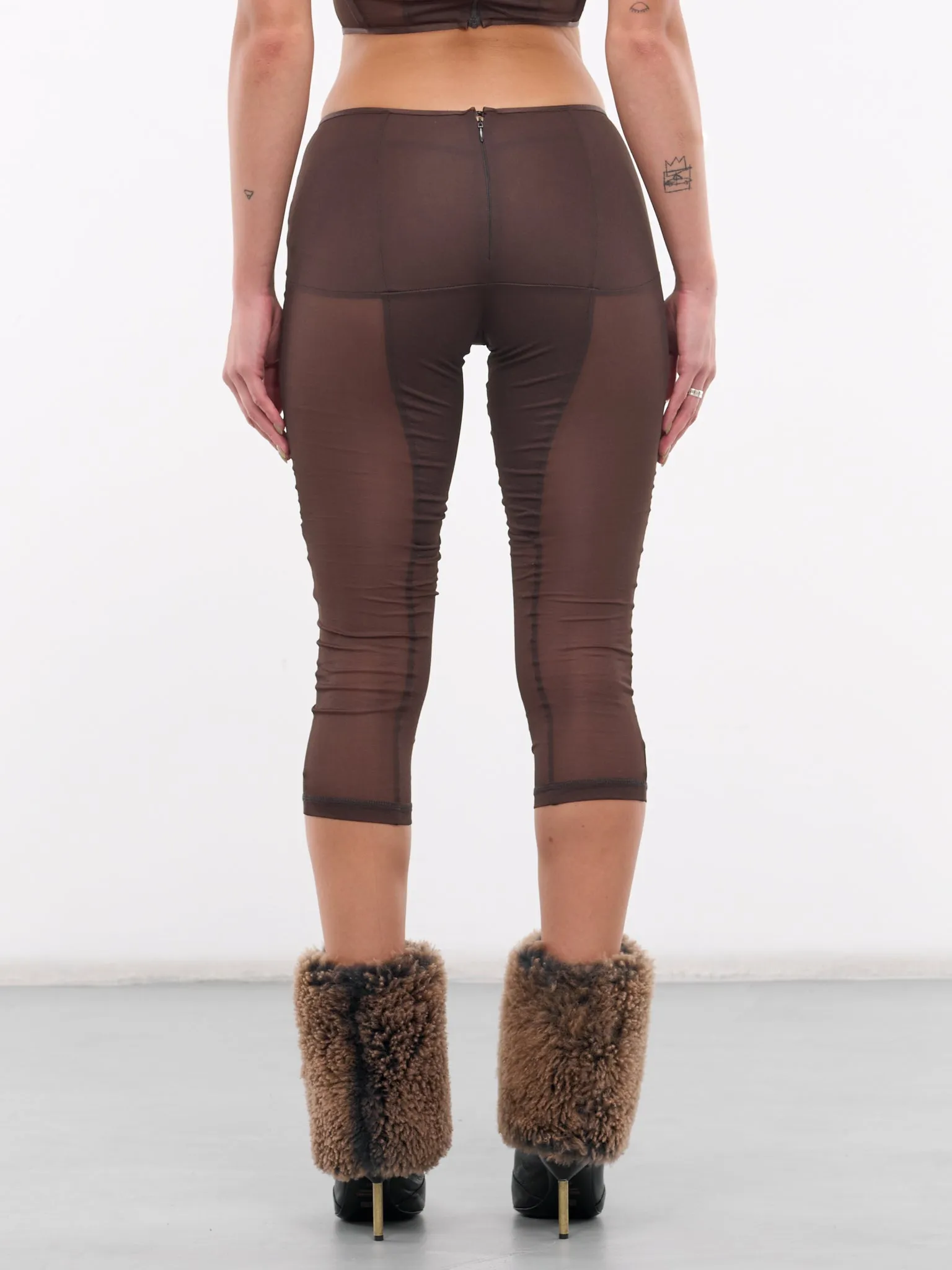 Grace Capri Pants (GRACA0BROWN-BROWN)