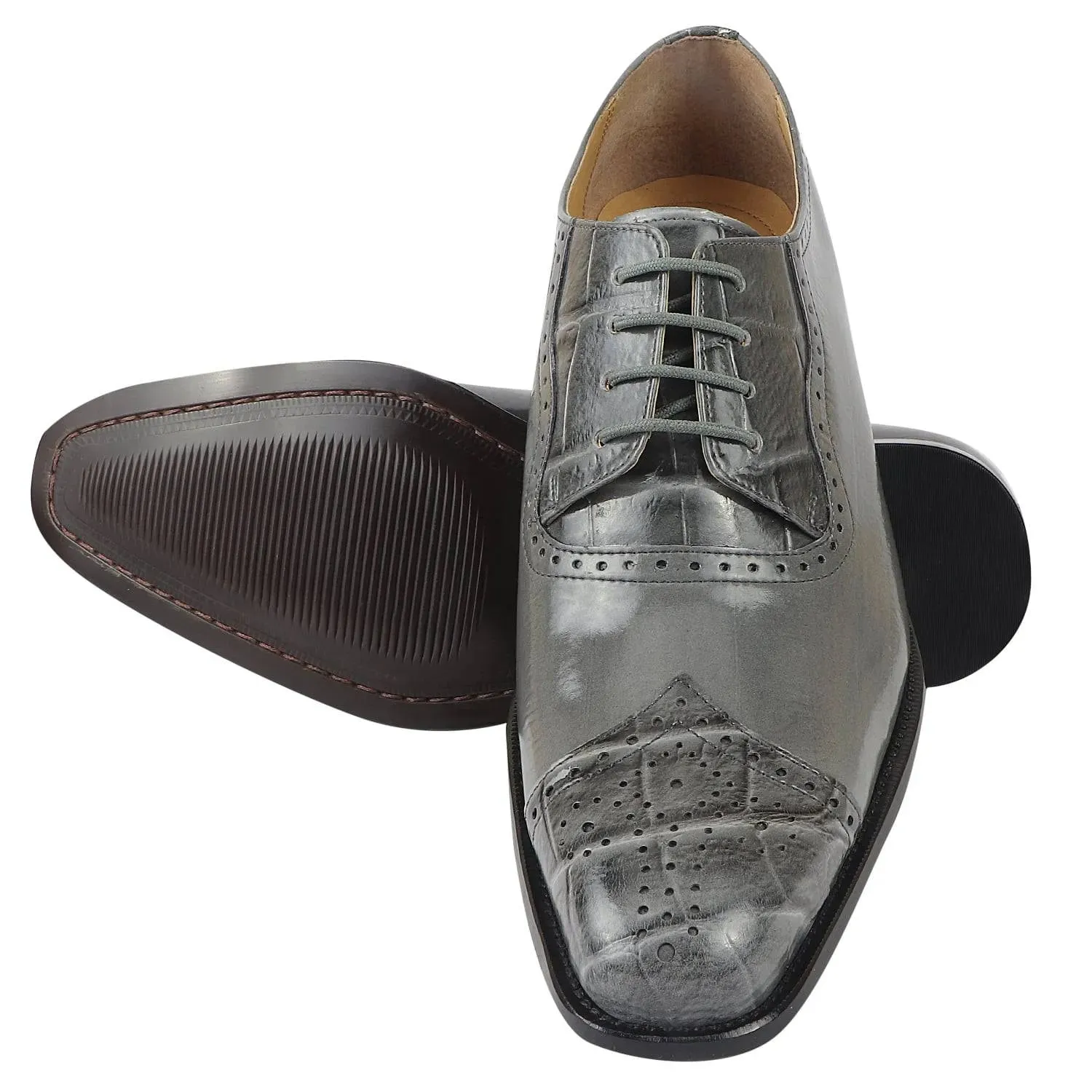 Henley Leather Brogue Oxford Dress Shoes