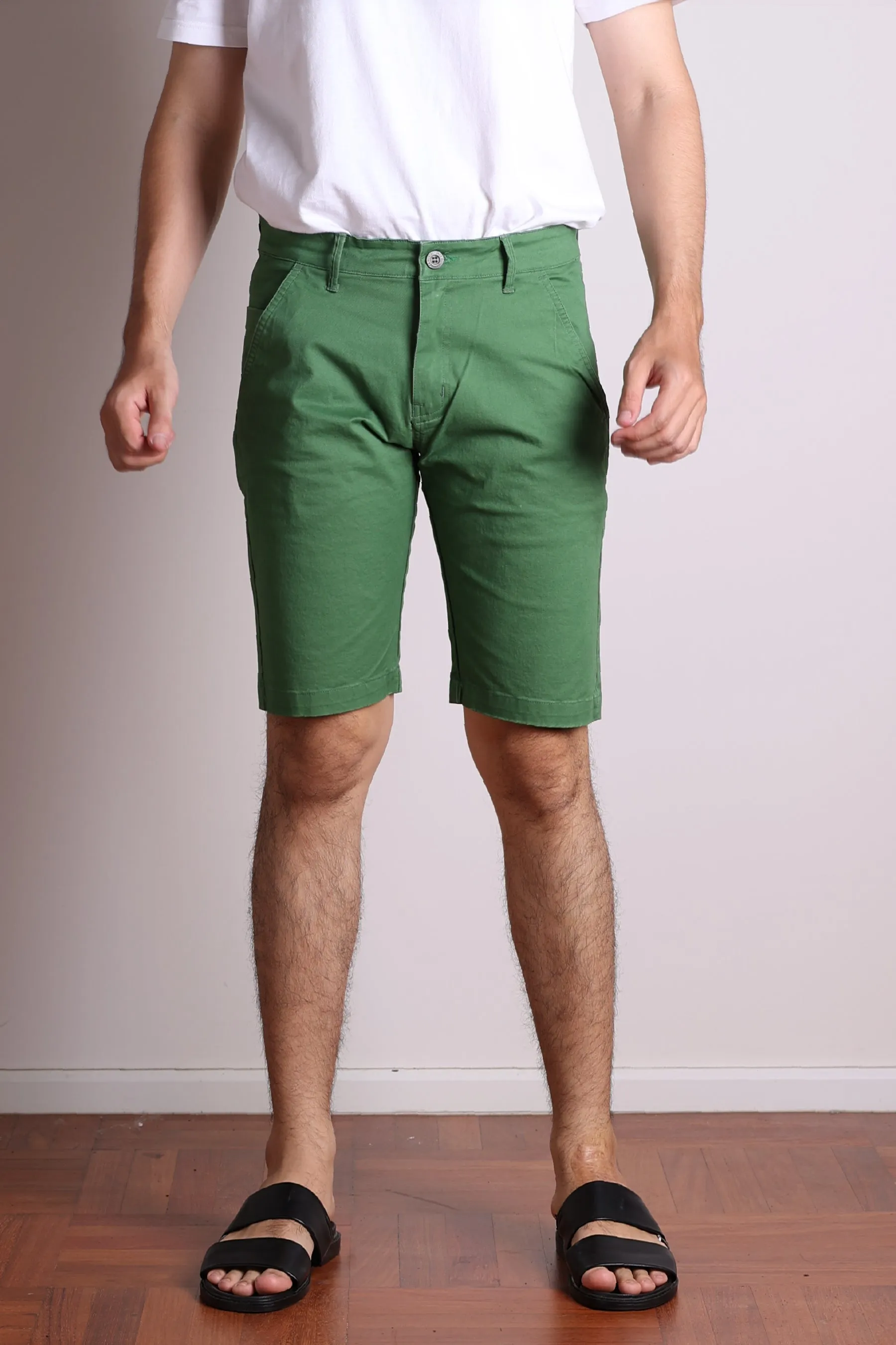 Jack Russel - Men Shorts - Klassik JS-217/GRN Slim Fit Green