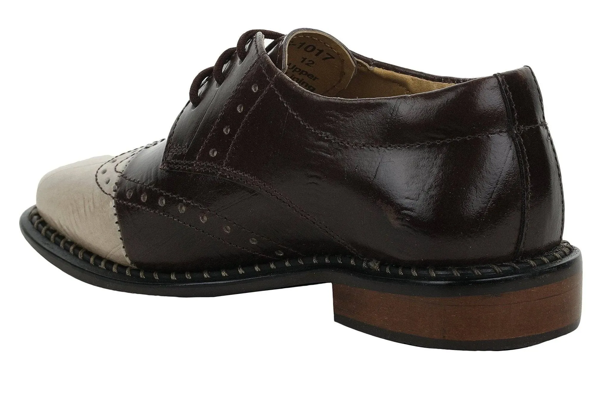 Janny Leather Oxford Style Dress Shoes