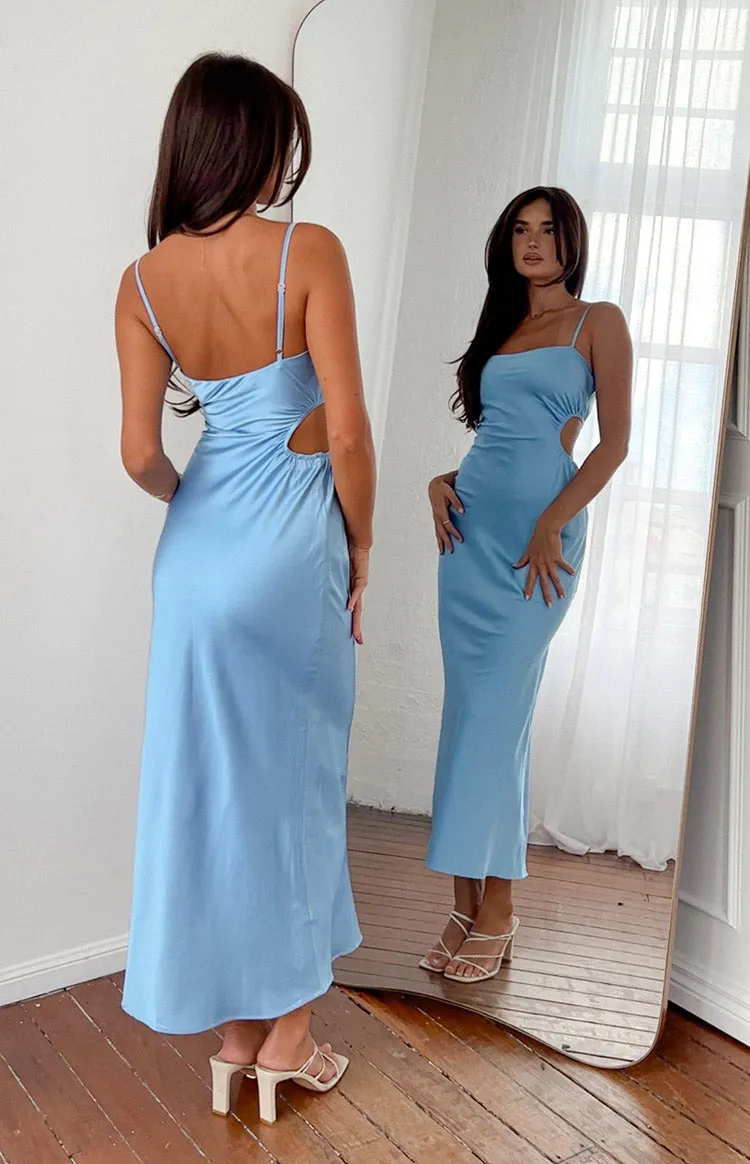 Jura Blue Maxi Dress