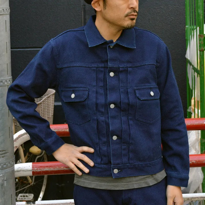 KOJIMA GENES "RNB-5049" Sashiko Denim Jacket 2nd Type