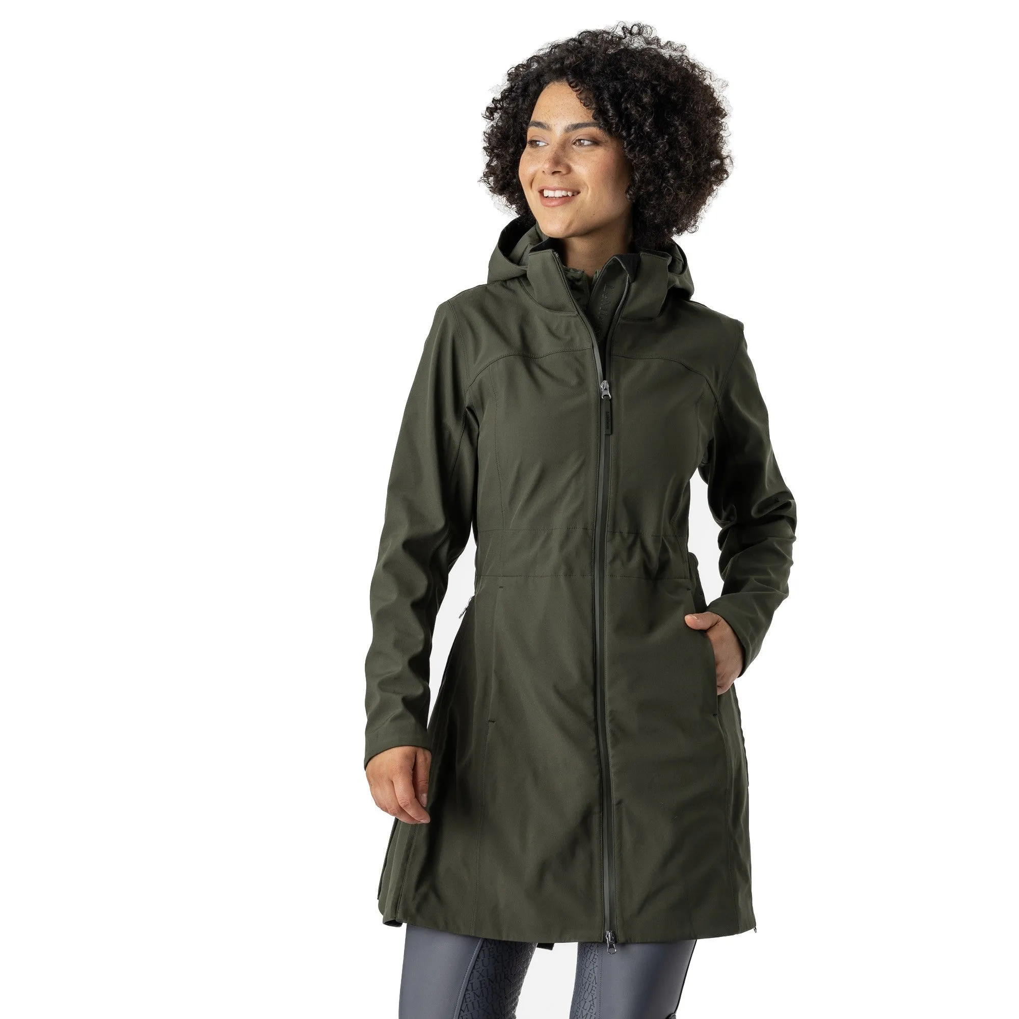 Lemieux Ladies Maisie Lightweight Riding Jacket - Forest