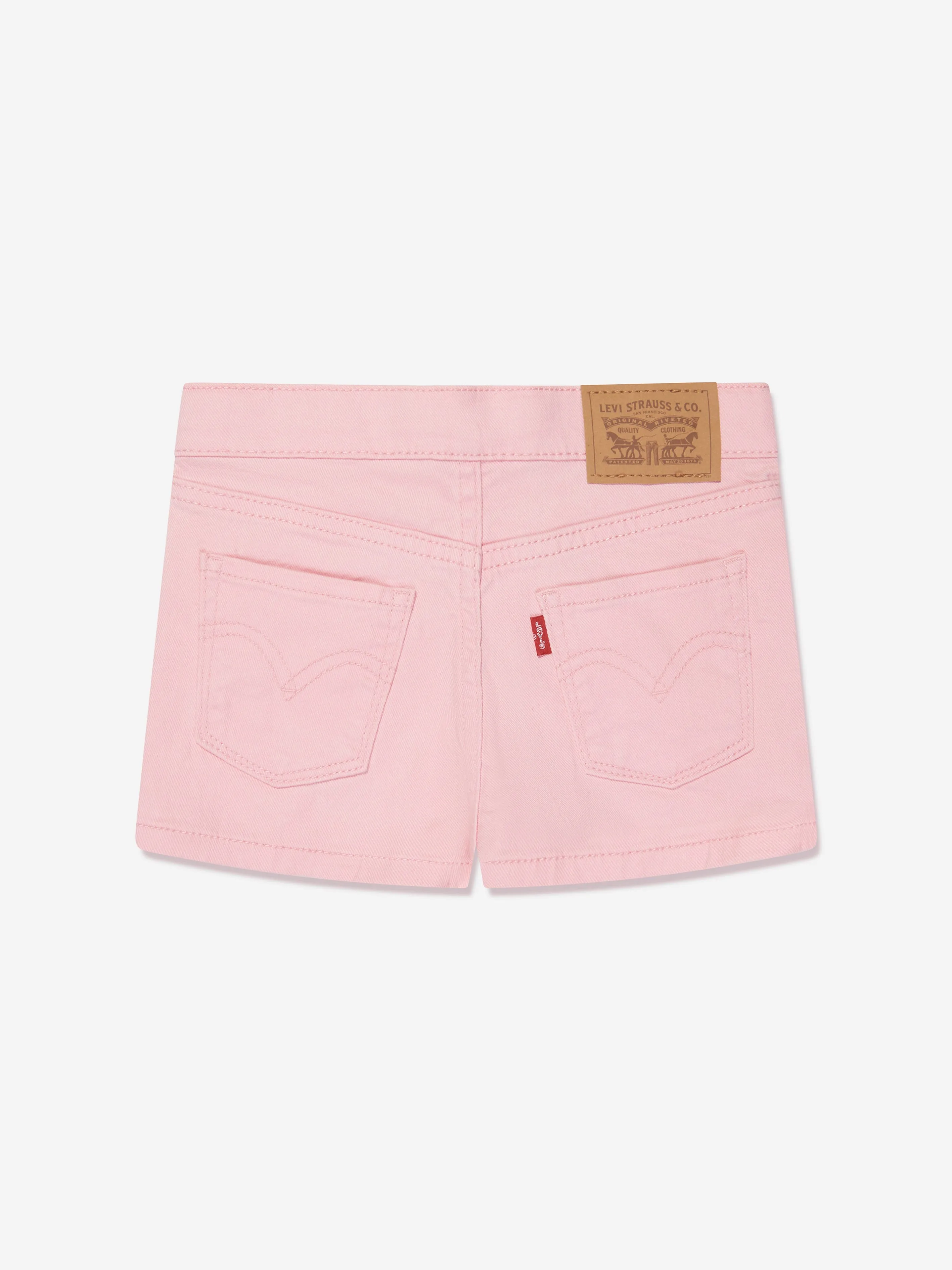 Levi's Wear Girls Pigment Dye Denim Skort in Pink