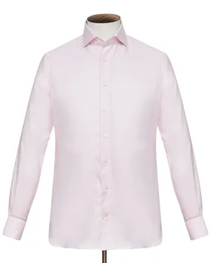 Light Pink Dobby Cutaway Collar Shirt