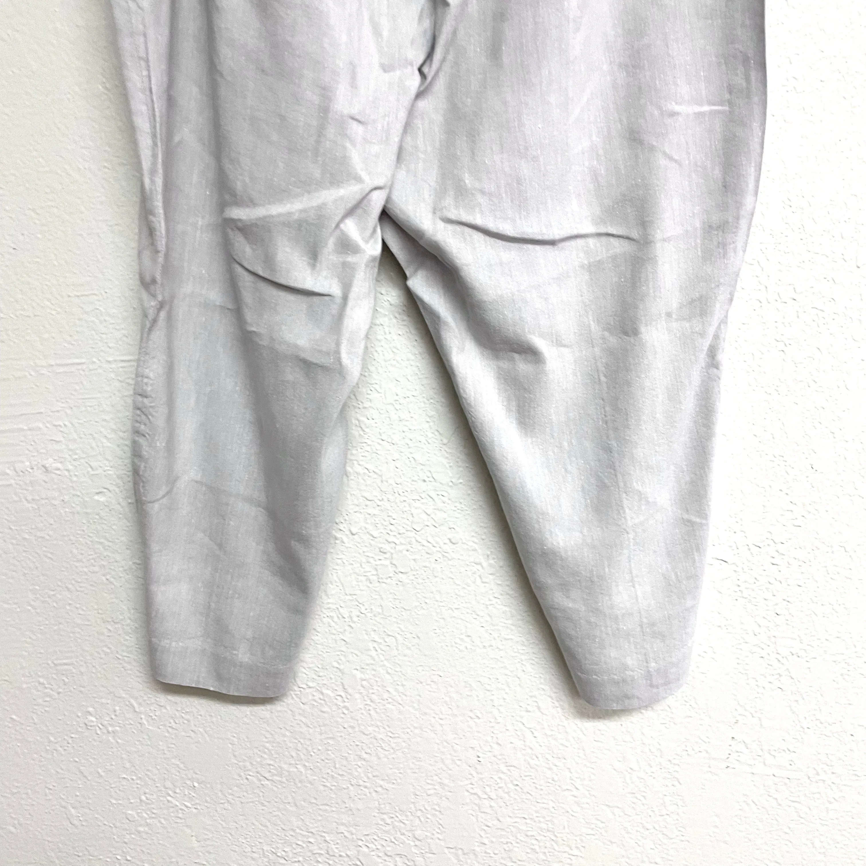 Linen Blend Capris