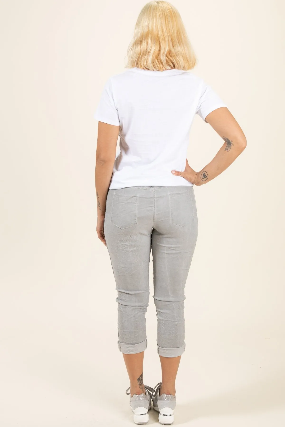 Lounge All Day Capri Pants- Made in Italy