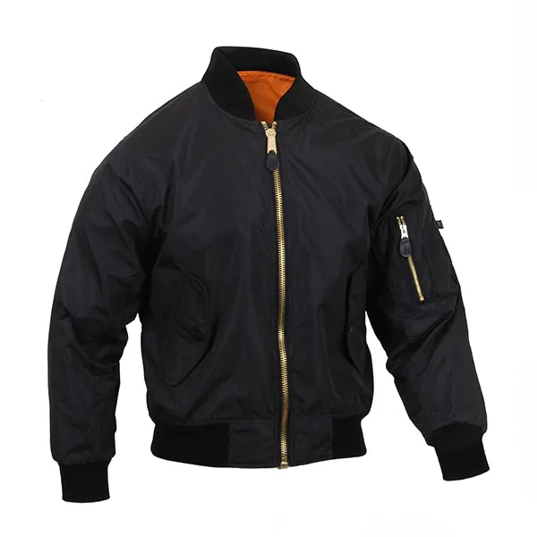 MA-1 Lightweight Black Jacket