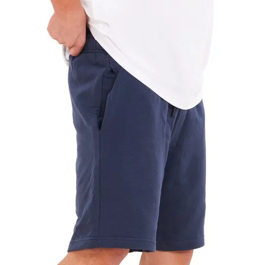 Men summer casual short Dark Blue cactus