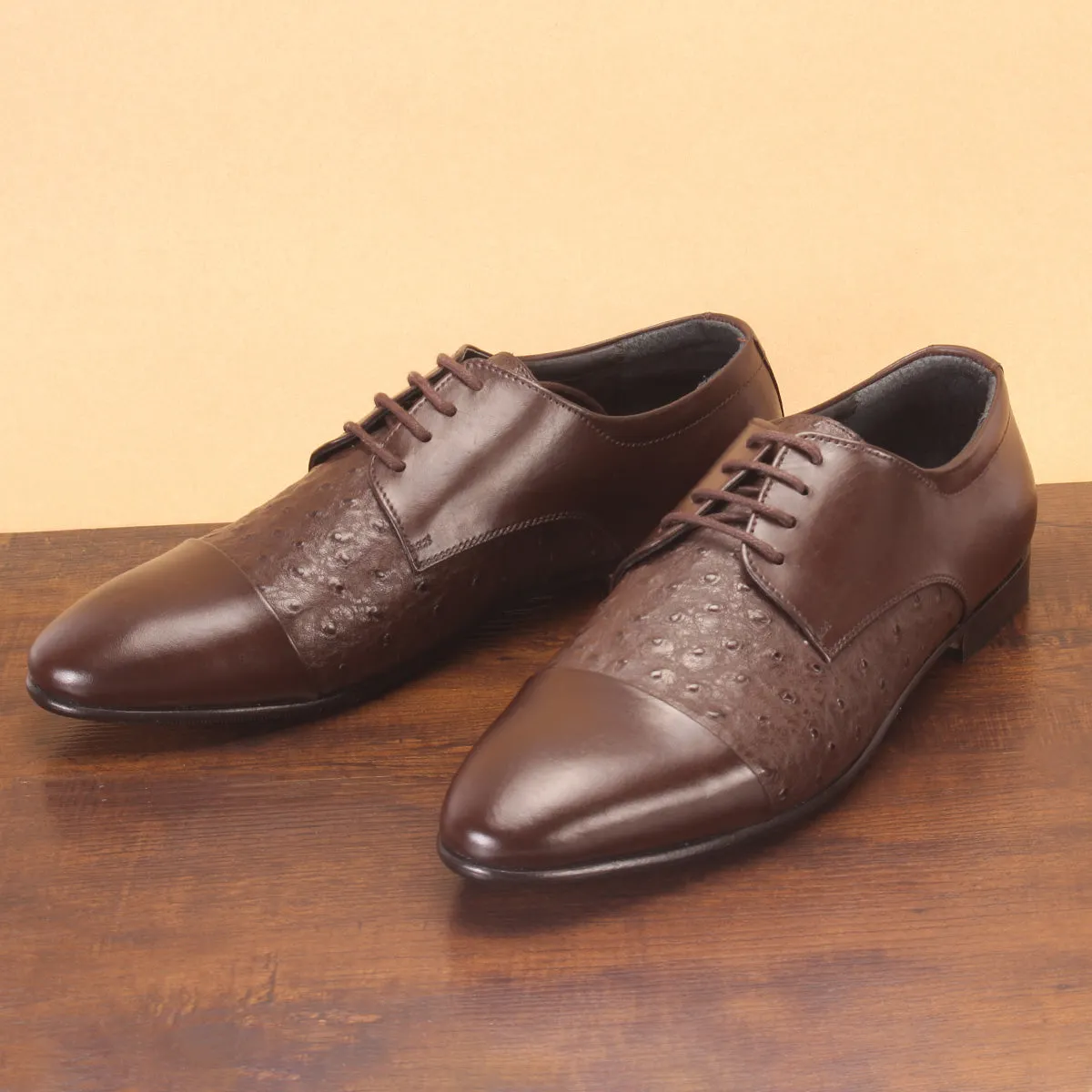 Men's "MOHEB" Leather Formal Lace-Up Shoes