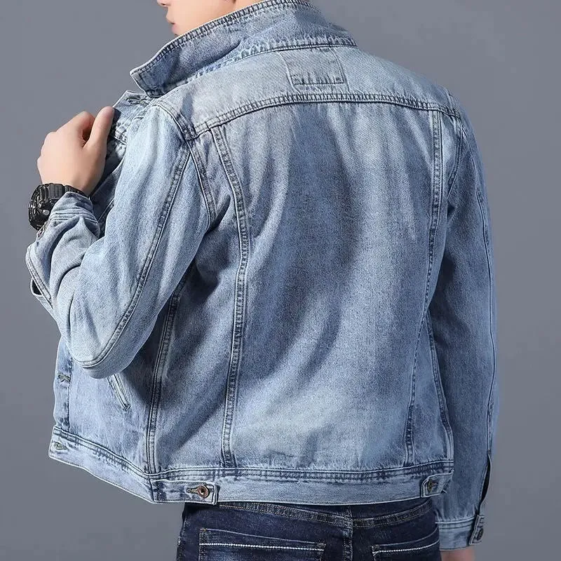 Men's Square Collar Casual Loose New Style Jacket