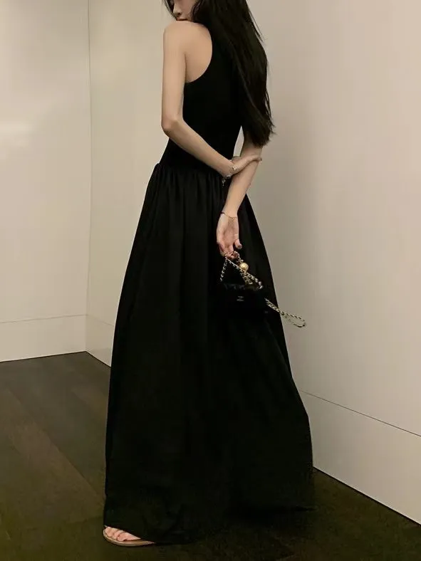 Minimalist Sleeveless Elegant Long Dress