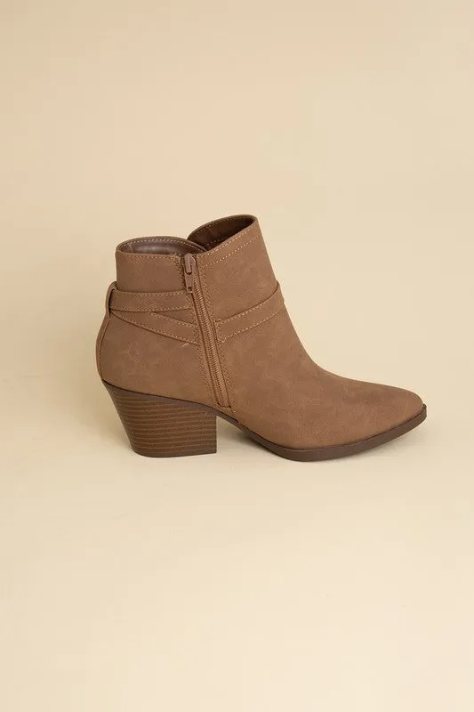 Nora Ankle Boots With Buckle Detail